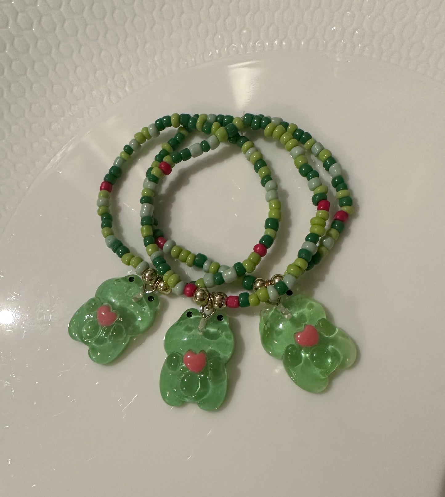 Froggy bracelet