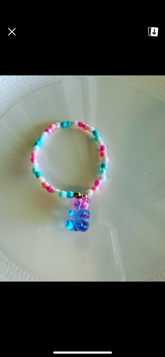 Bright gummy bear bracelet